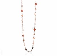 Collana Glamour Donna LELUNE GLAMOUR in Argento Perla LGNK544.1